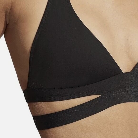 BNWOT SEAFOLLY COLLECTIVE HALTER BRA BIKINI TOP W/REMOVABLE CUPS SIZE 8 - Picture 3 of 5